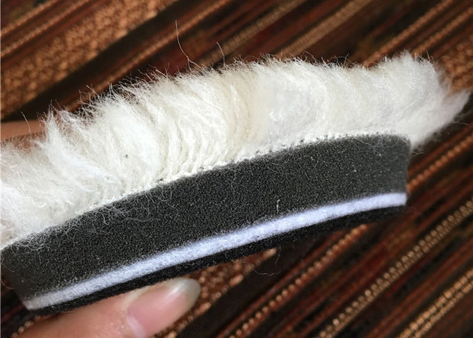 Freundliche harte echte Wollpolierauflagen-runde Form Eco für Autopflege