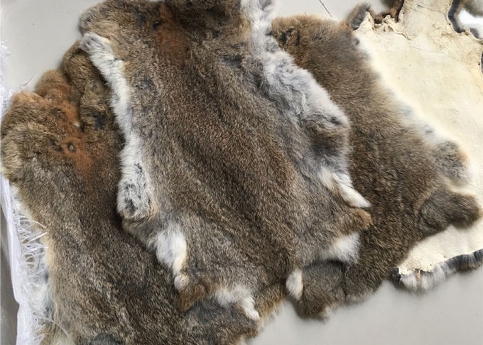 30*40cm bewirft glatter gefärbter Kaninchen-Pelz warmes bequemes für Winter-Kleid