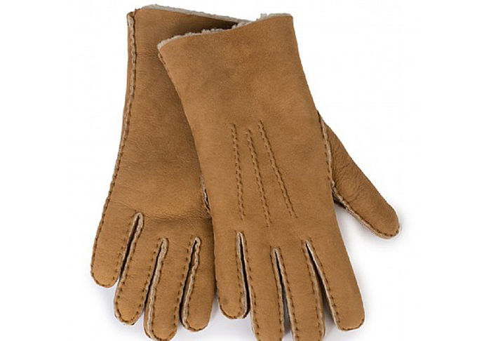 Wärmste Shearlings-Schaffell-Handschuhe